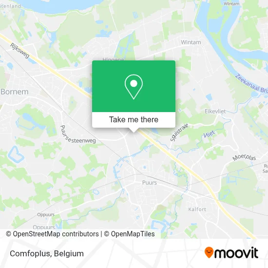 Comfoplus map