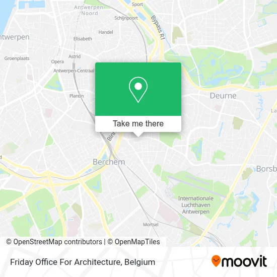 Friday Office For Architecture map