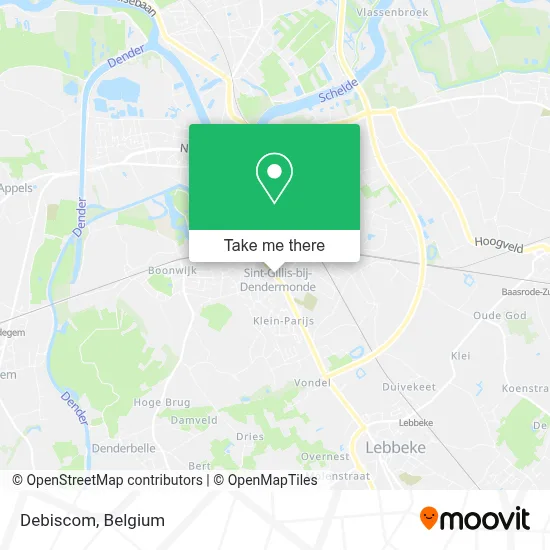 Debiscom map