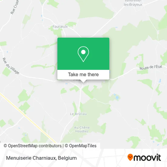 Menuiserie Charniaux map