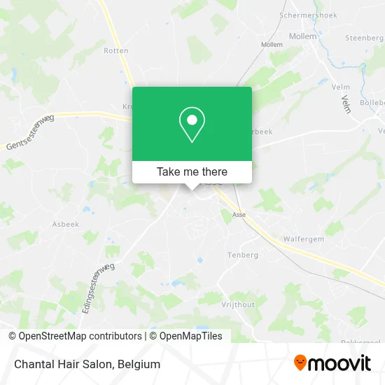Chantal Hair Salon map