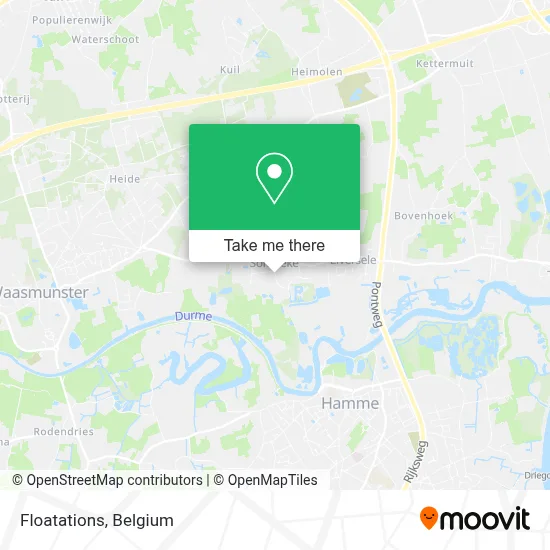 Floatations map