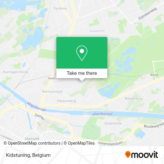 Kidstuning map