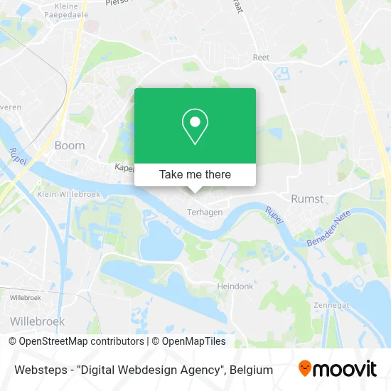 Websteps - "Digital Webdesign Agency" map