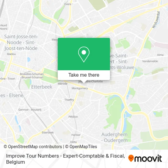 Improve Tour Numbers - Expert-Comptable & Fiscal map