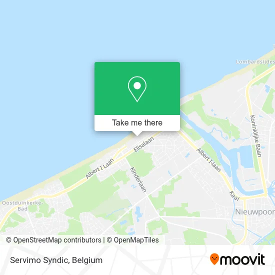Servimo Syndic map