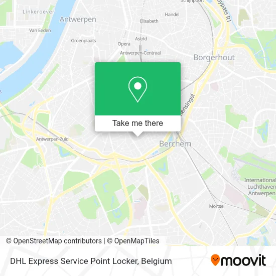 DHL Express Service Point Locker plan