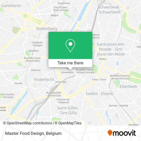 Master Food Design map
