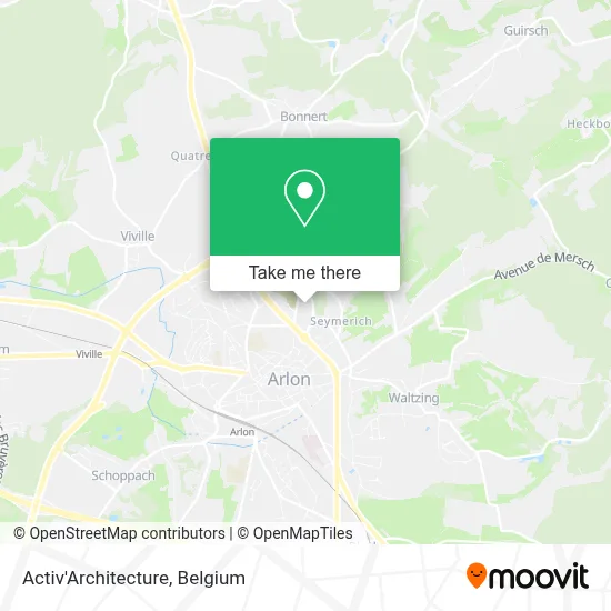 Activ'Architecture map