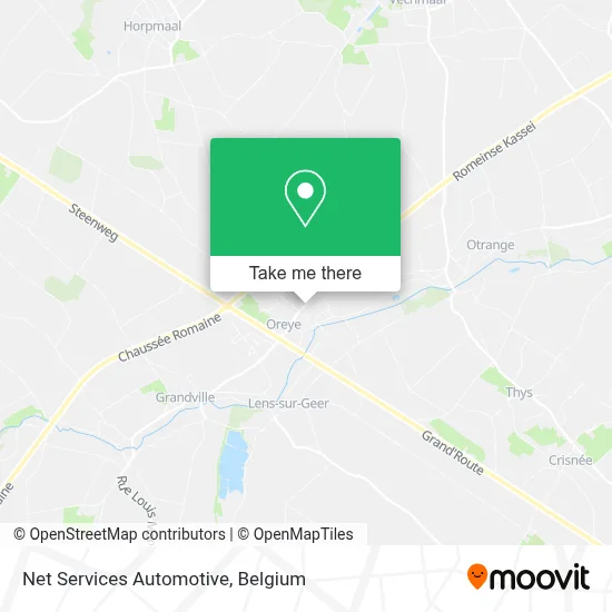 Net Services Automotive map