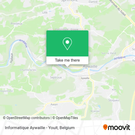 Informatique Aywaille - Youit map