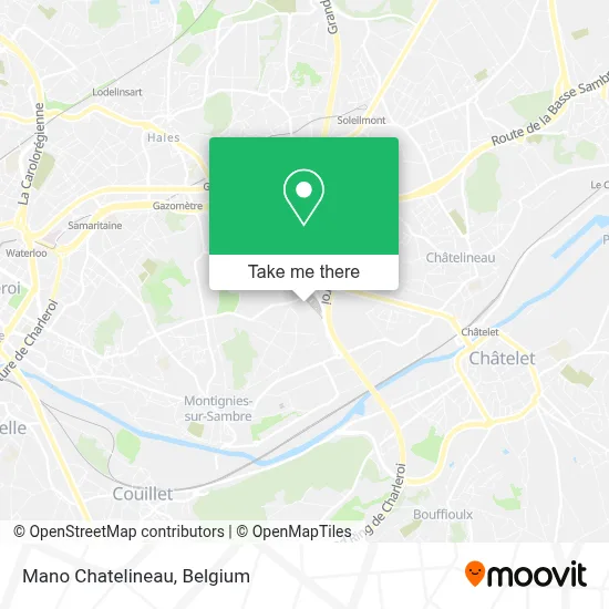 Mano Chatelineau map