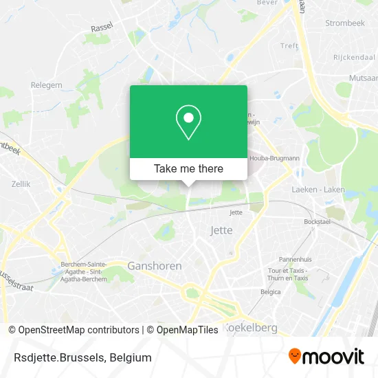 Rsdjette.Brussels map