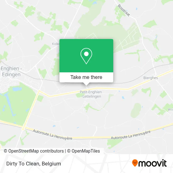 Dirty To Clean map
