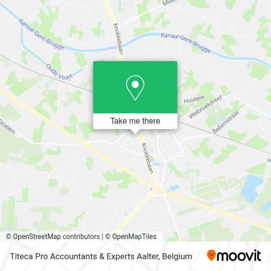 Titeca Pro Accountants & Experts Aalter map