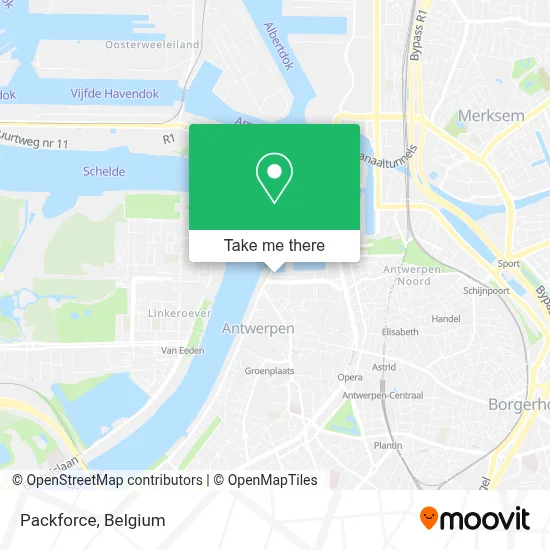 Packforce map
