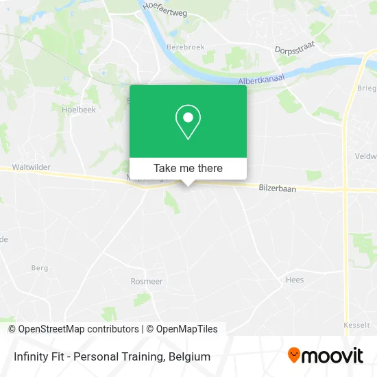 Infinity Fit - Personal Training map