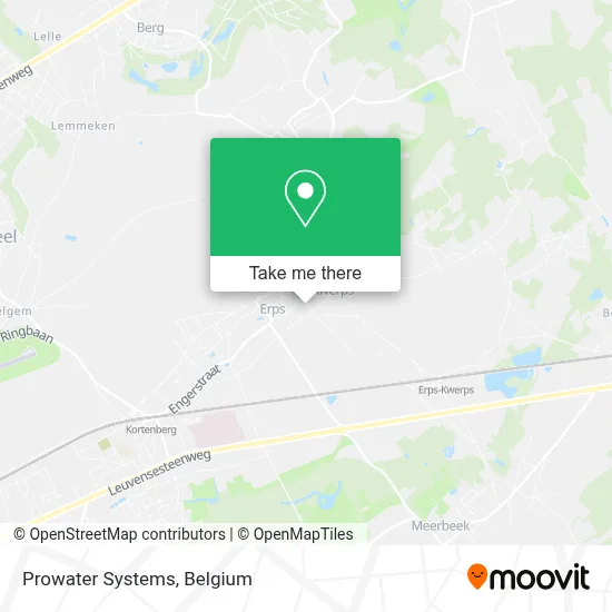 Prowater Systems map