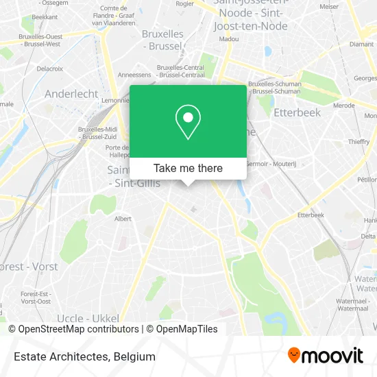 Estate Architectes map