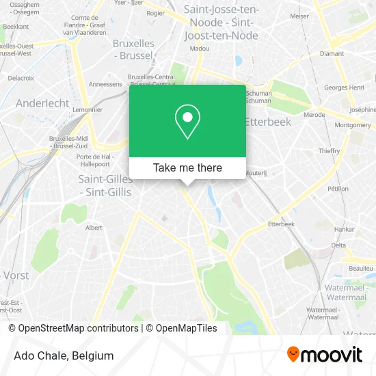 Ado Chale map