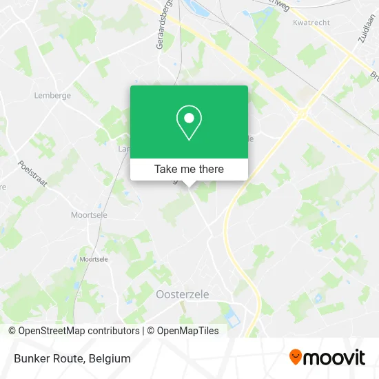 Bunker Route map