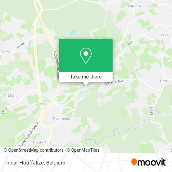 Incar Houffalize map