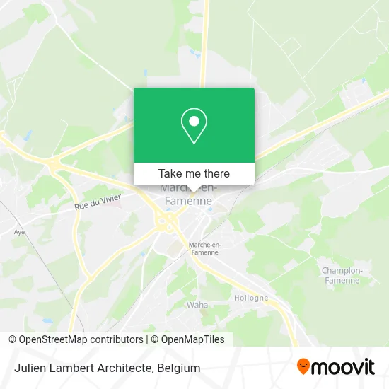 Julien Lambert Architecte map