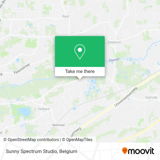 Sunny Spectrum Studio map