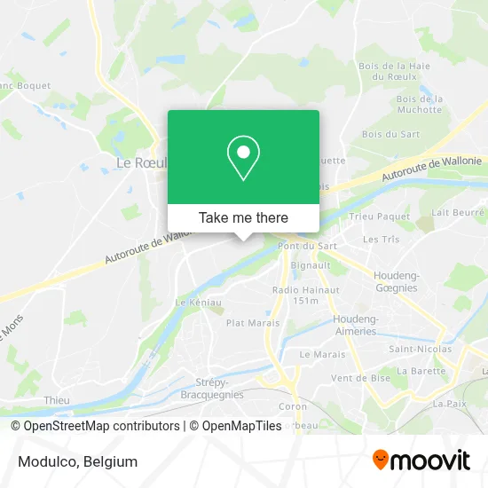 Modulco map