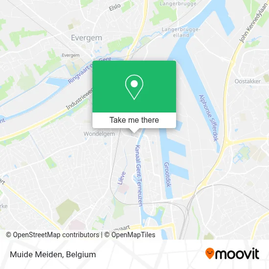 Muide Meiden map