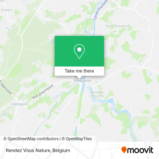 Rendez Vous Nature map