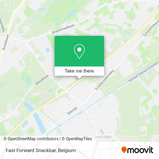 Fast Forward Snackbar map