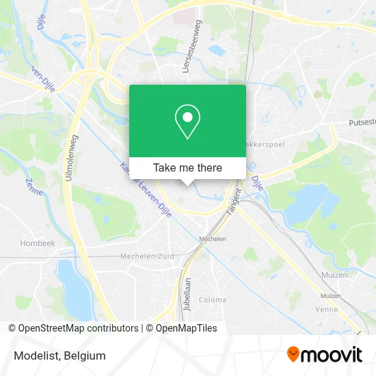 Modelist map
