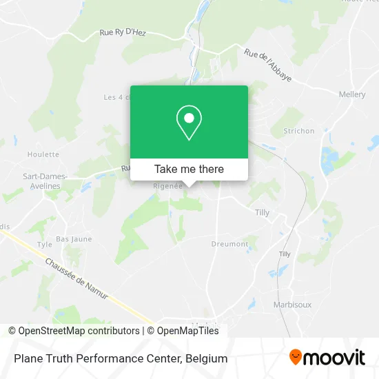 Plane Truth Performance Center map