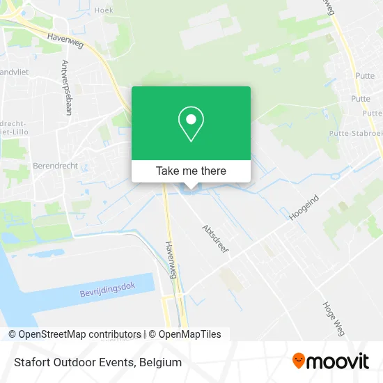 Stafort Outdoor Events map