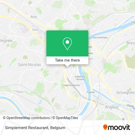 Simplement Restaurant map