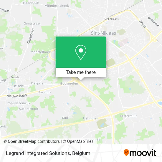 Legrand Integrated Solutions map