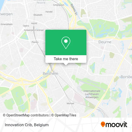 Innovation Crib map