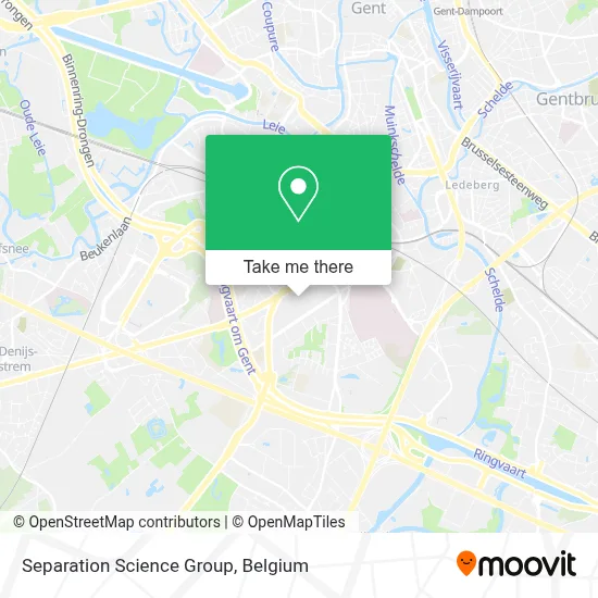 Separation Science Group map