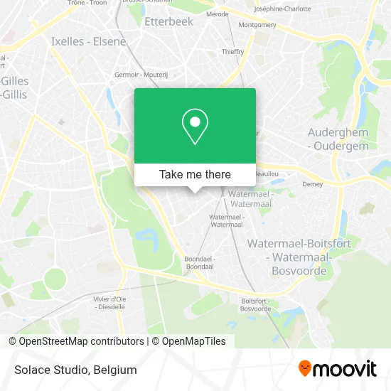 Solace Studio map