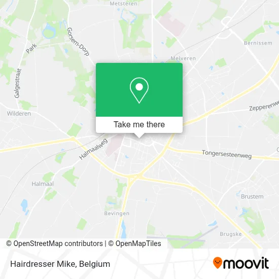 Hairdresser Mike map