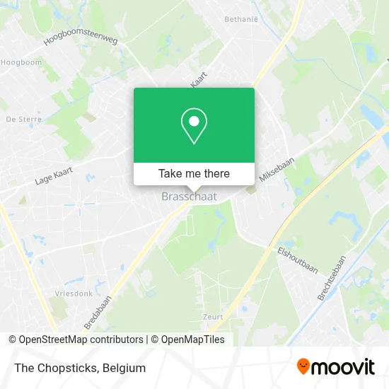 The Chopsticks map