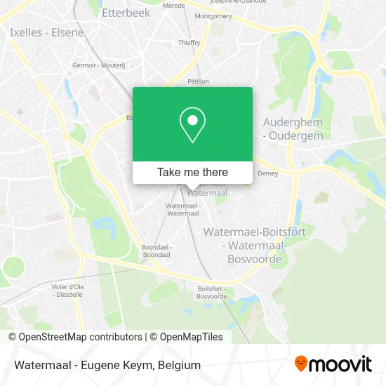 Watermaal - Eugene Keym map