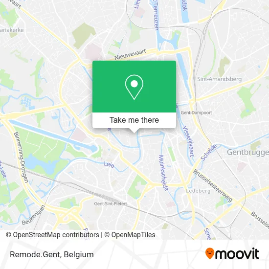 Remode.Gent map