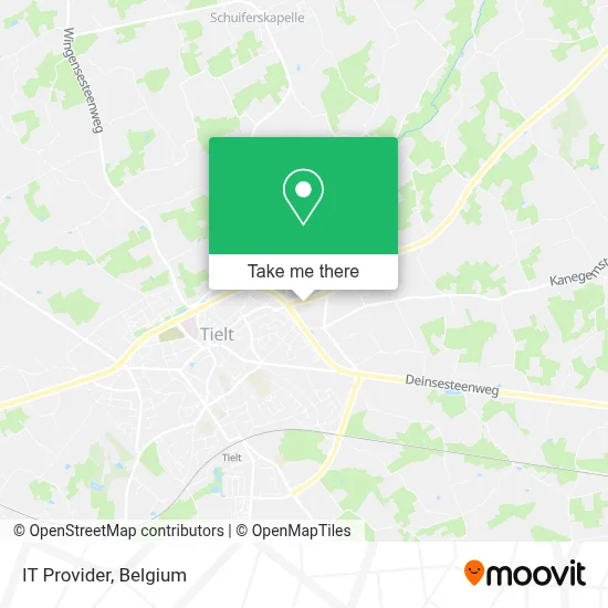 IT Provider map