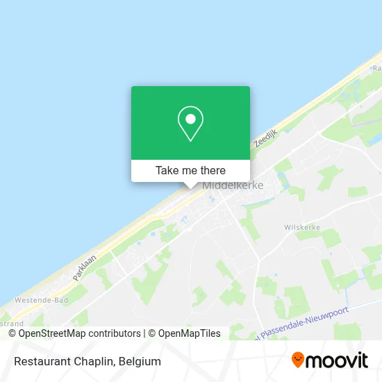 Restaurant Chaplin plan