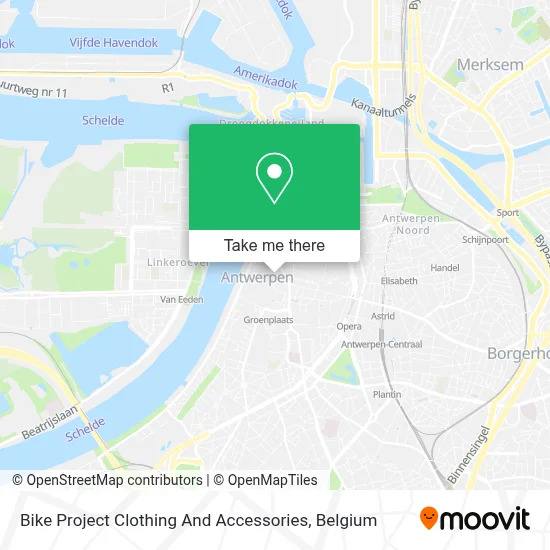 Bike Project Clothing And Accessories map