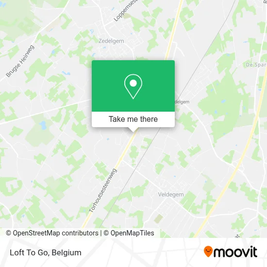 Loft To Go map