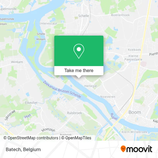 Batech map