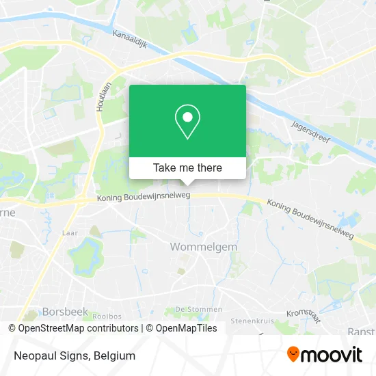 Neopaul Signs map